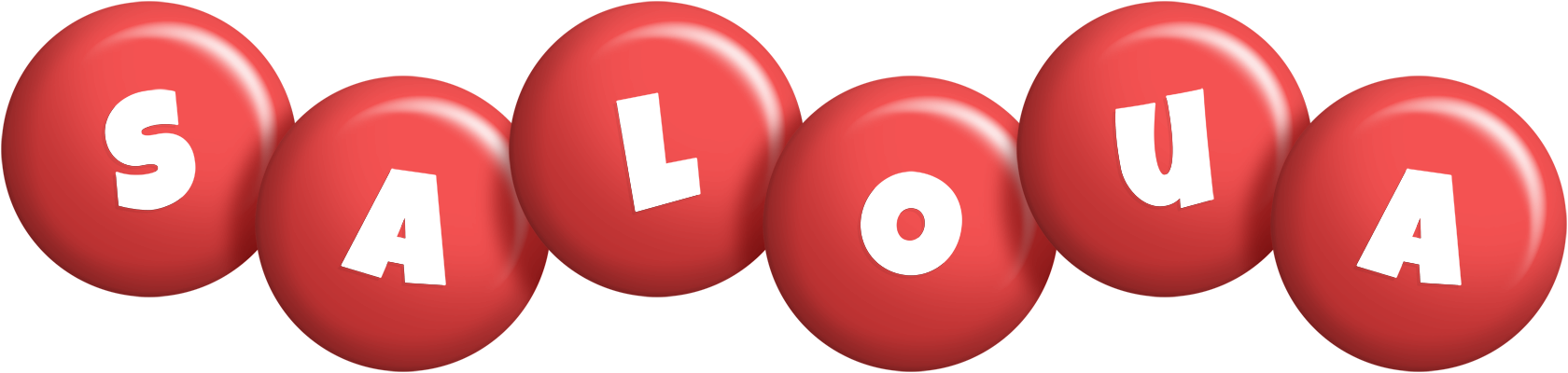 Saloua candy-red logo