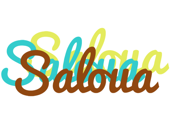 Saloua cupcake logo