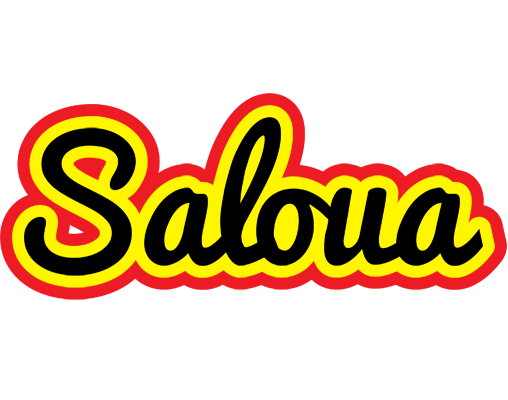 Saloua flaming logo
