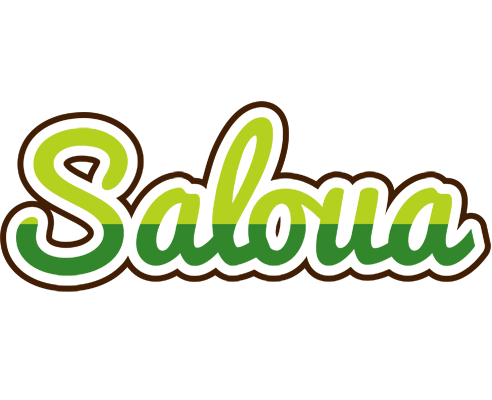 Saloua golfing logo