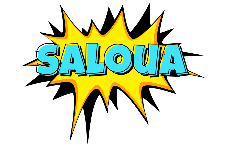 Saloua indycar logo