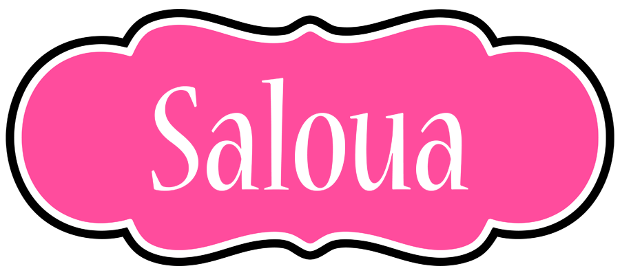 Saloua invitation logo