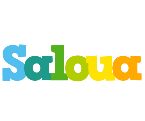 Saloua rainbows logo