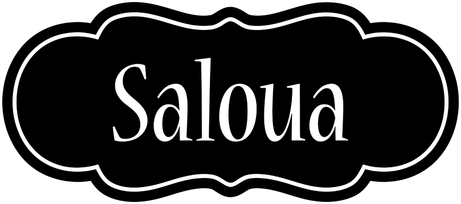 Saloua welcome logo
