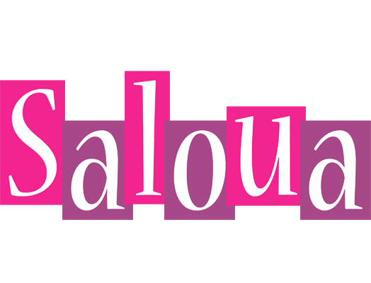 Saloua whine logo