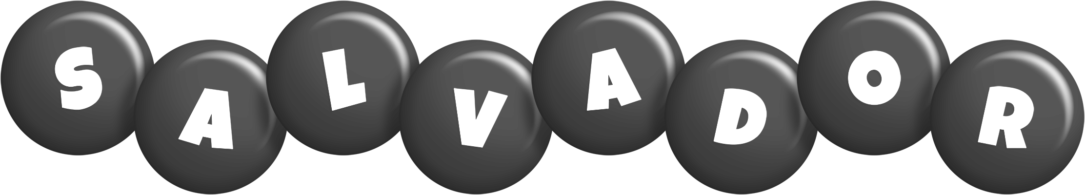 Salvador candy-black logo
