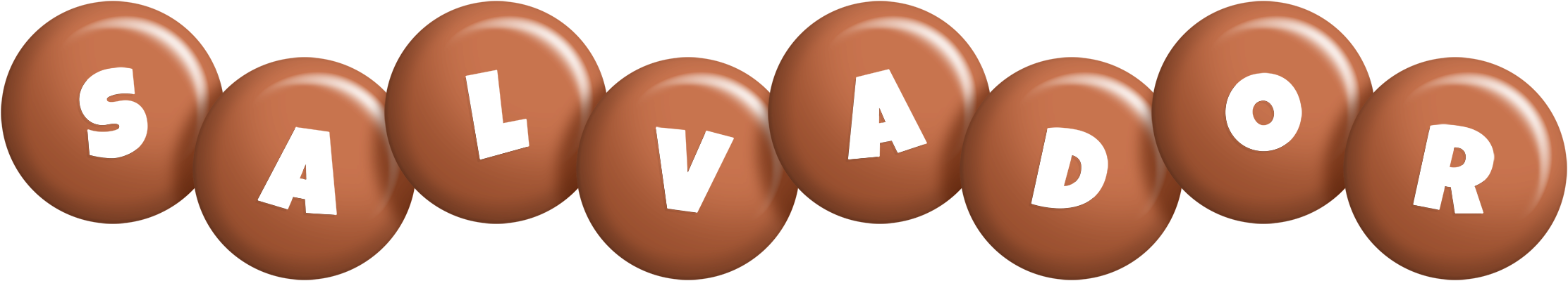 Salvador candy-brown logo