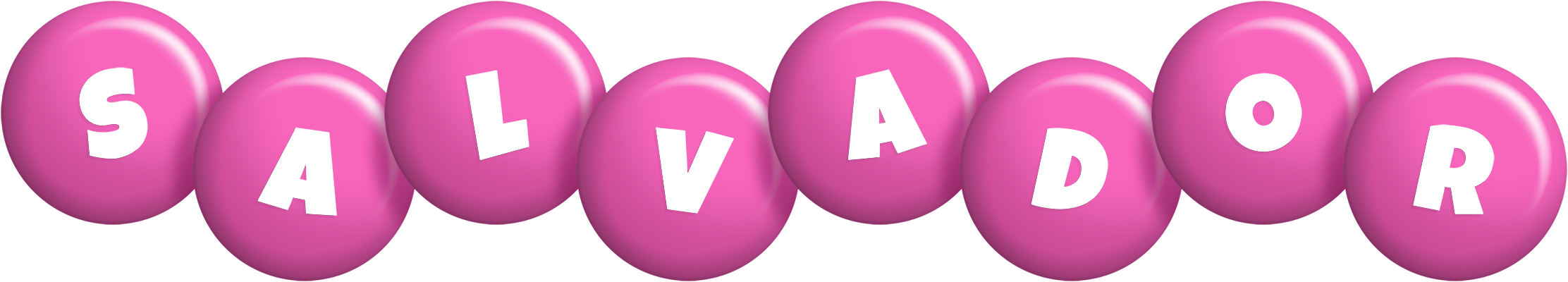 Salvador candy-pink logo