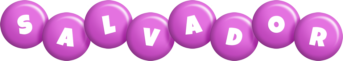 Salvador candy-purple logo