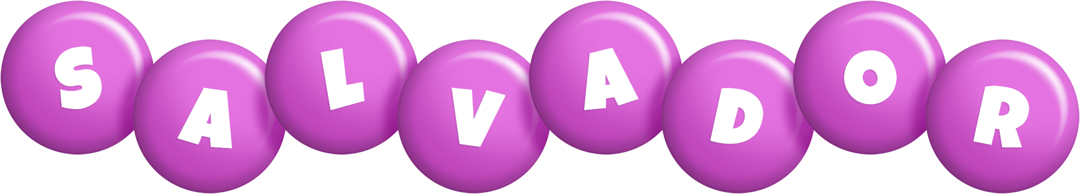 Salvador candy-purple logo