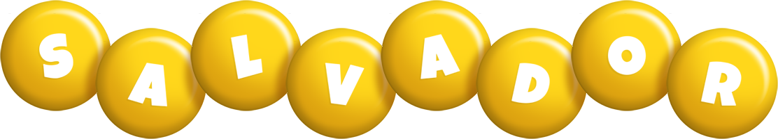 Salvador candy-yellow logo