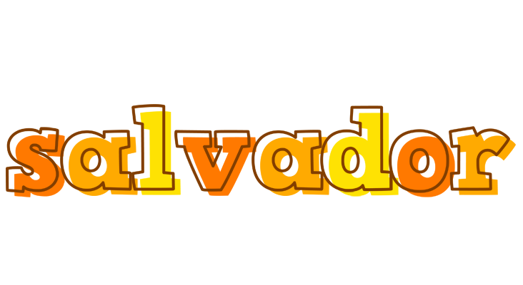 Salvador desert logo