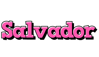 Salvador girlish logo