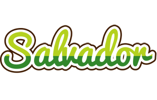 Salvador golfing logo