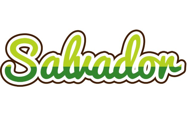 Salvador golfing logo