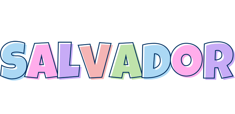 Salvador pastel logo