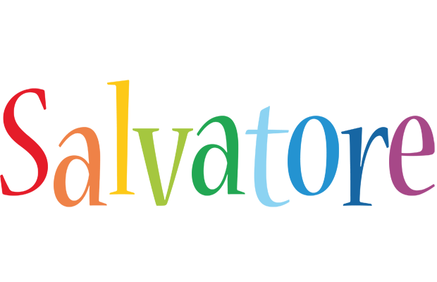 Salvatore birthday logo