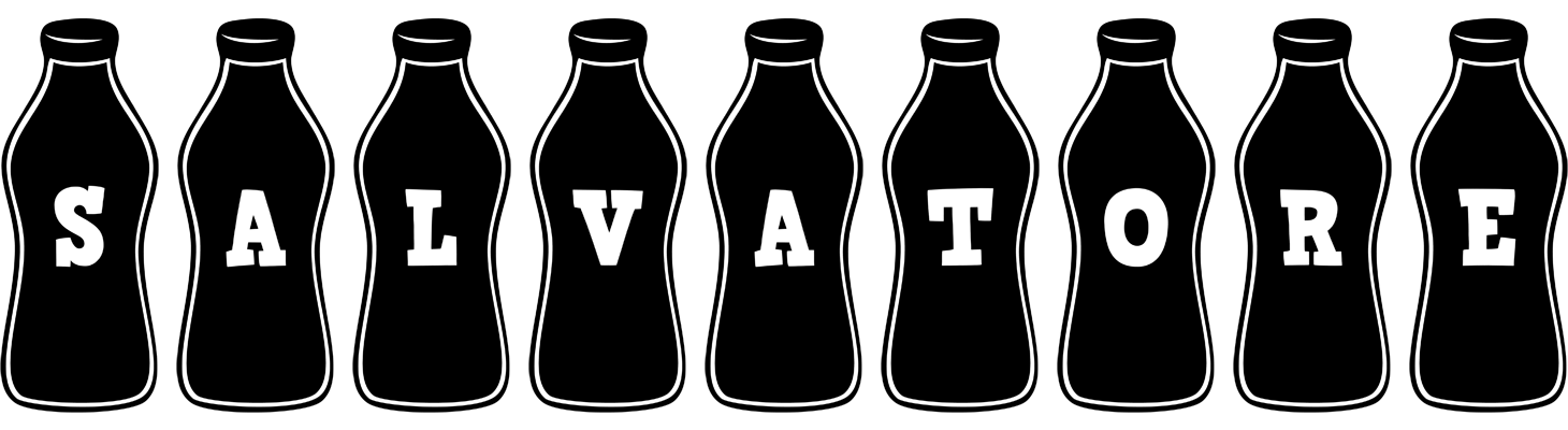 Salvatore bottle logo