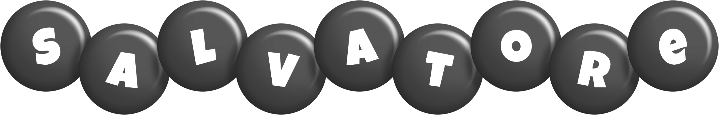 Salvatore candy-black logo