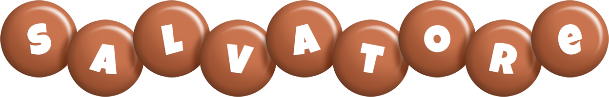 Salvatore candy-brown logo