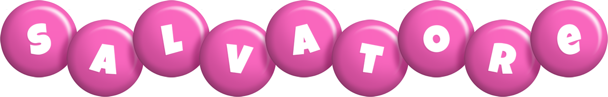 Salvatore candy-pink logo