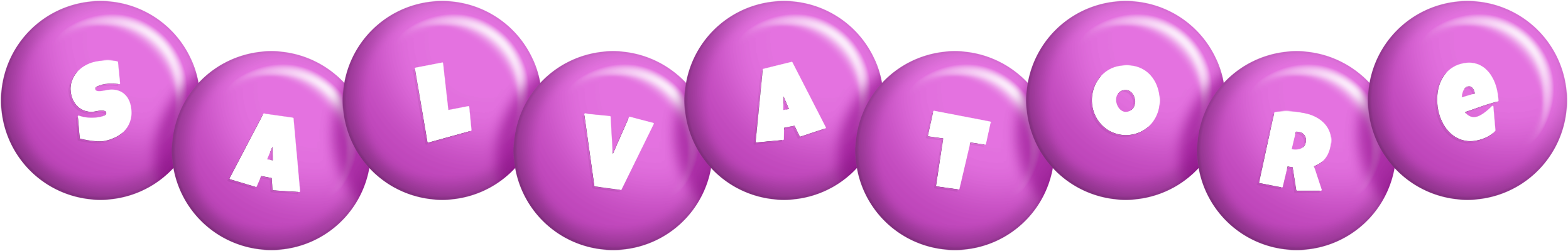 Salvatore candy-purple logo