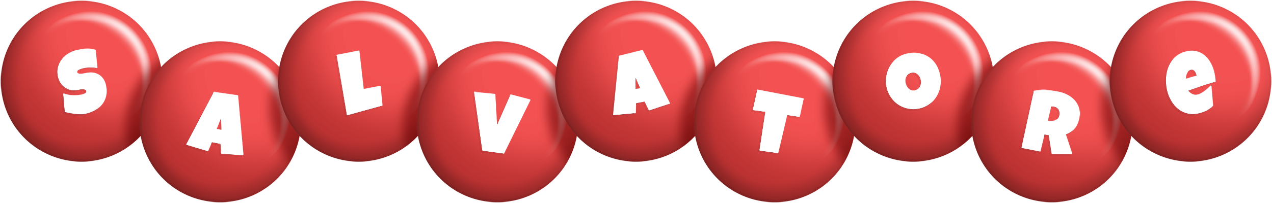 Salvatore candy-red logo