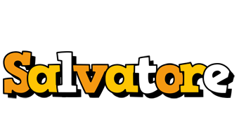 Salvatore cartoon logo