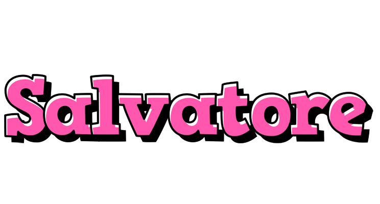 Salvatore girlish logo