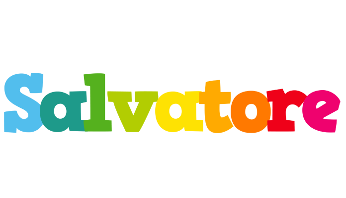 Salvatore rainbows logo