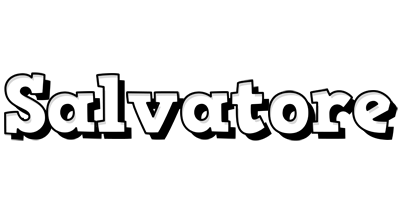 Salvatore snowing logo