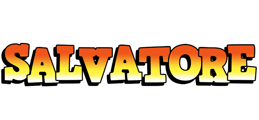 Salvatore sunset logo