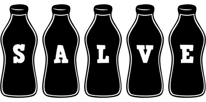 Salve bottle logo