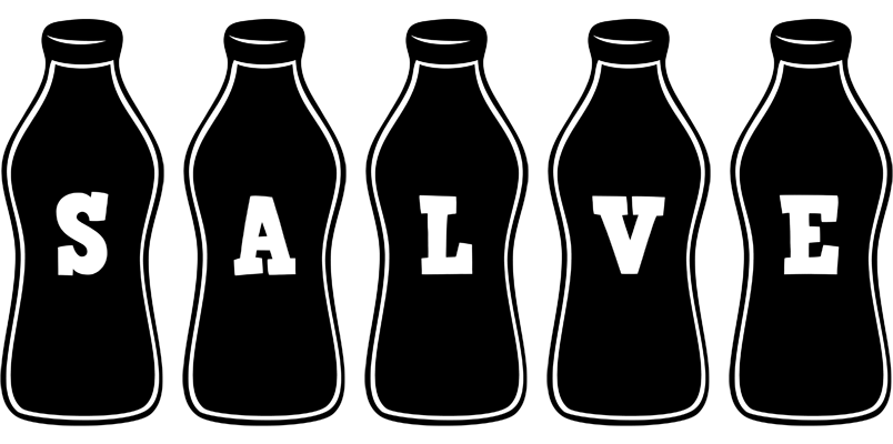 Salve bottle logo