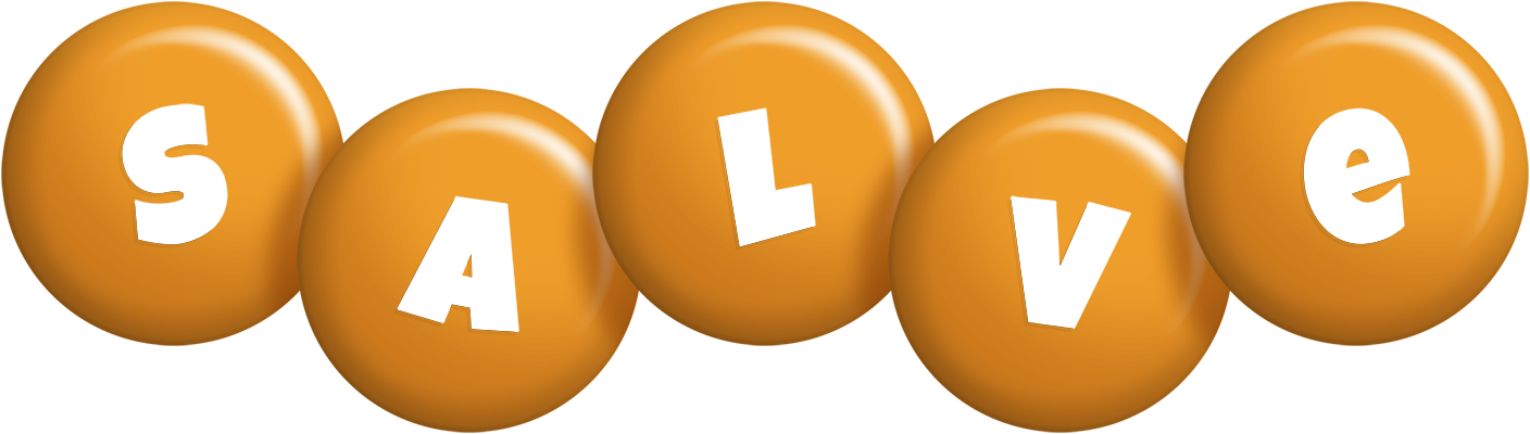 Salve candy-orange logo
