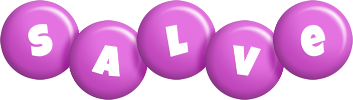 Salve candy-purple logo