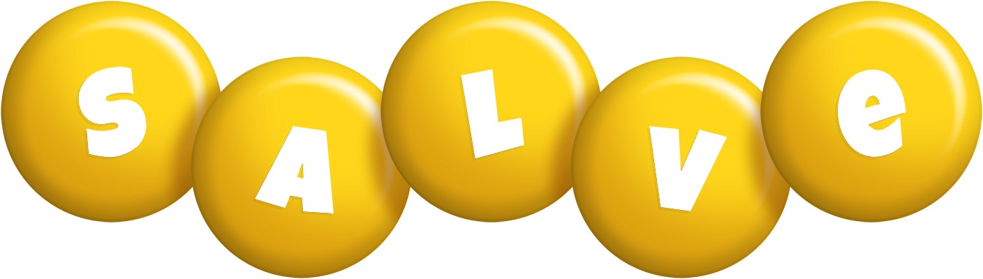 Salve candy-yellow logo