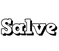 Salve snowing logo