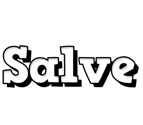 Salve snowing logo