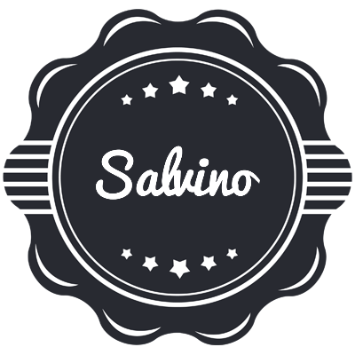 Salvino badge logo