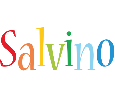 Salvino birthday logo