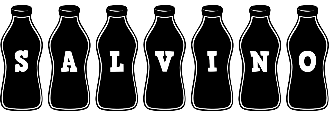 Salvino bottle logo