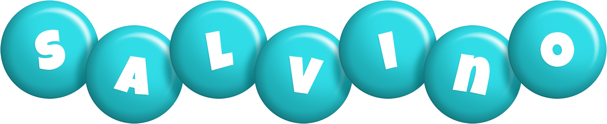 Salvino candy-azur logo