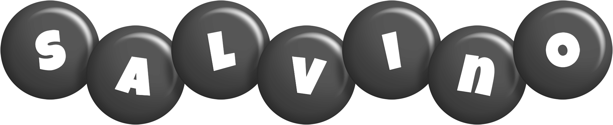 Salvino candy-black logo