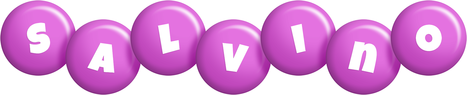 Salvino candy-purple logo