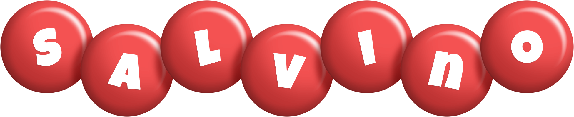 Salvino candy-red logo
