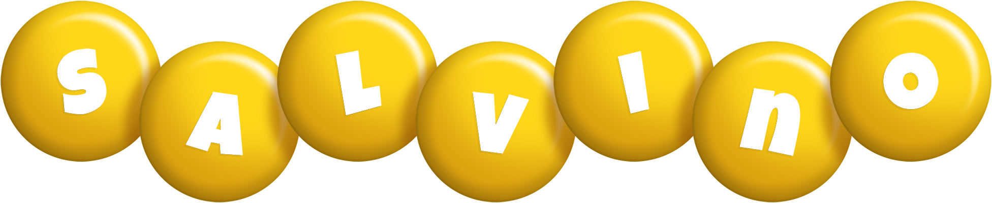 Salvino candy-yellow logo