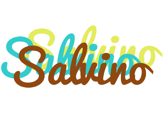 Salvino cupcake logo