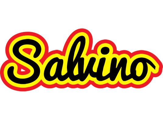 Salvino flaming logo