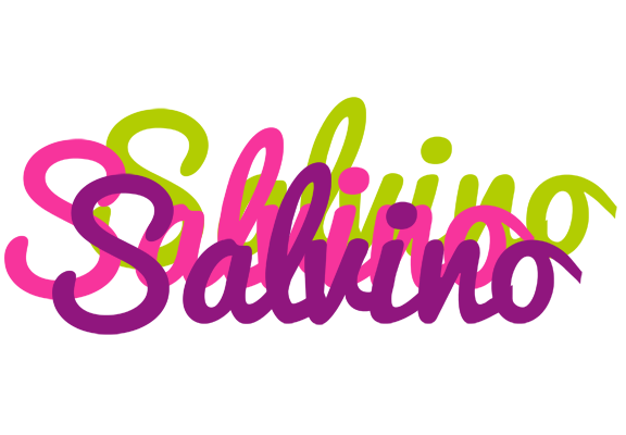 Salvino flowers logo